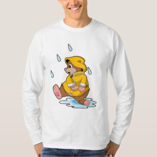 Camiseta Mole en lluvia con gotas de lluvia