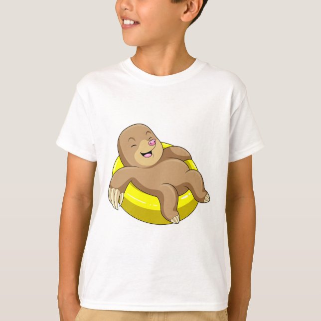 Camiseta Mole en natación con vida (Anverso)