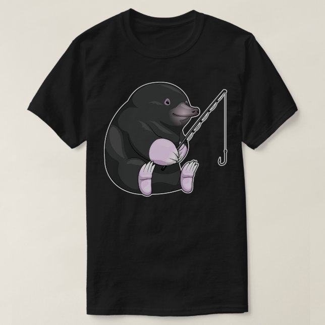 Camiseta Mole Fisher Fishing rod (Diseño del anverso)