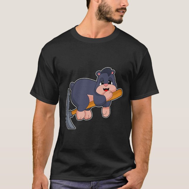 Camiseta Mole Miner Pickaxe (Anverso)