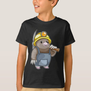 Camiseta Mole Miner Pickaxe Mining