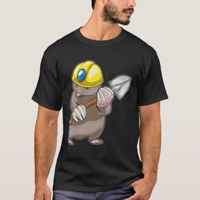 Camiseta Mole Miner Shovel Mining (Anverso)
