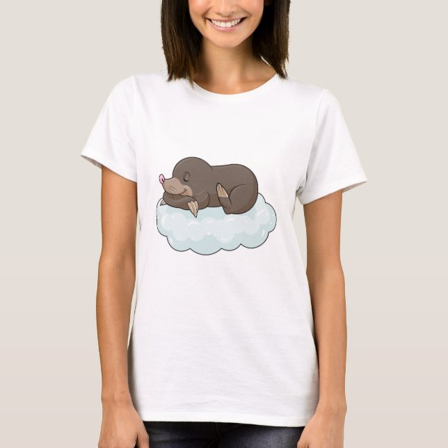Camiseta Mole on Clouds (Anverso)