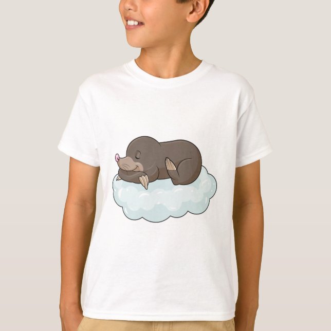 Camiseta Mole on Clouds (Anverso)