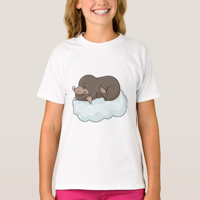 Camiseta Mole on Clouds (Anverso)