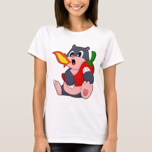 Camiseta Mole pimienta especias
