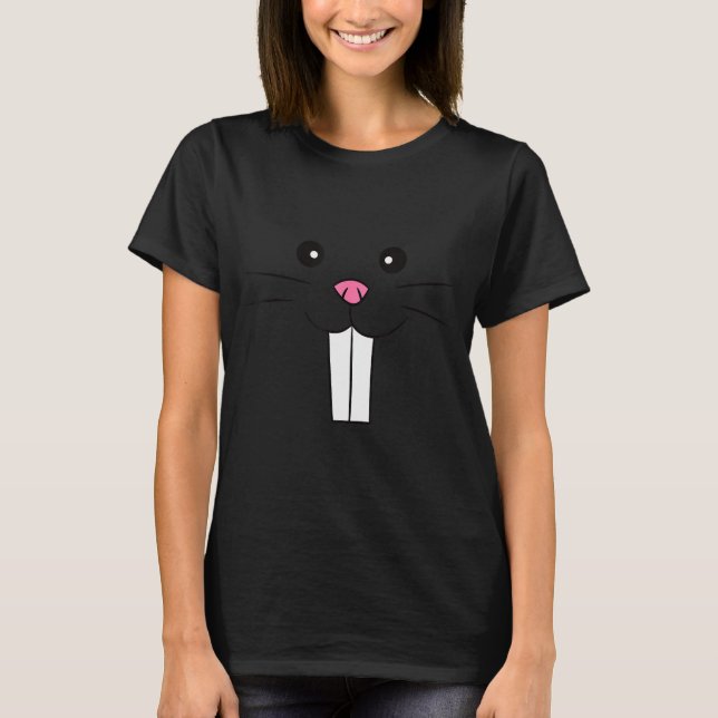 Camiseta Mole Rat Costume Mole Disguise Funny Mole  (Anverso)