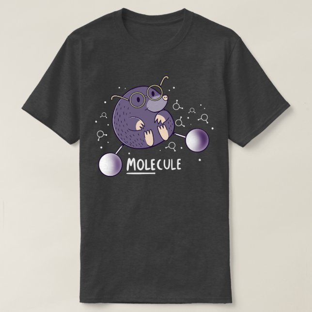 Camiseta Molécula (Diseño del anverso)
