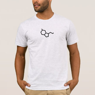 Camiseta Molécula serotonina - Felicidad