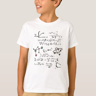 Camiseta Moléculas de profesores de matemáticas físicas