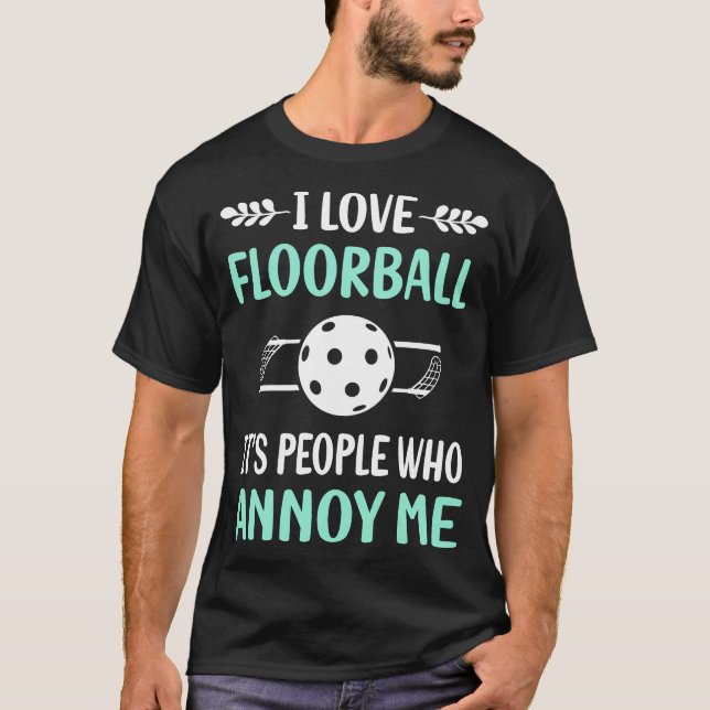 Camiseta Molesta Floorball (Anverso)
