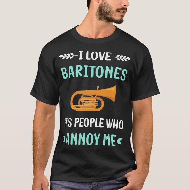 Camiseta Moléstame Barítono (Anverso)
