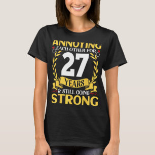 Camiseta Molestándose unos a otros durante 27 años - 27° Bo