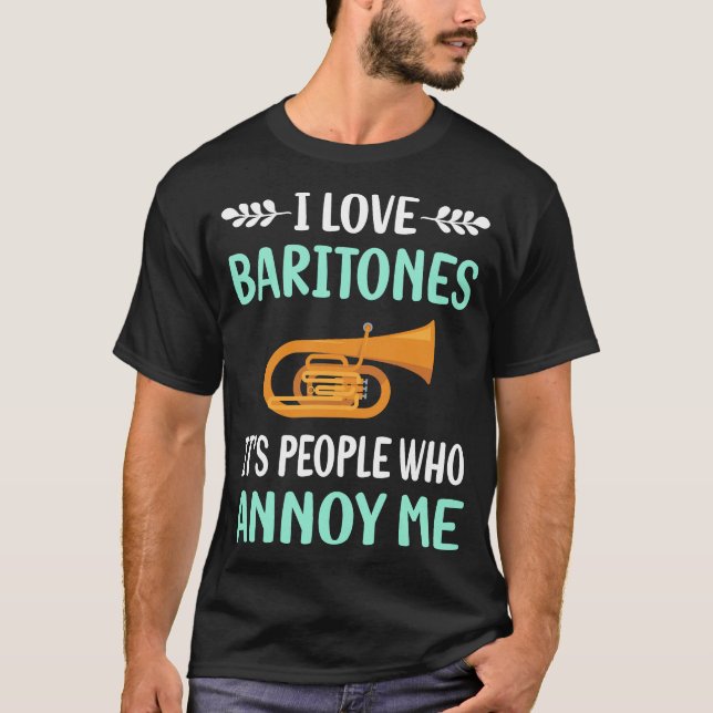 Camiseta Molestar Barítono (Anverso)
