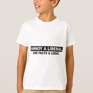 CAMISETA MOLESTE LOS HECHOS LIBERALES Y LA LÓGICA DE UN US