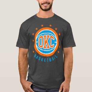 Camiseta Molestias en la cosecha de baloncesto OKC