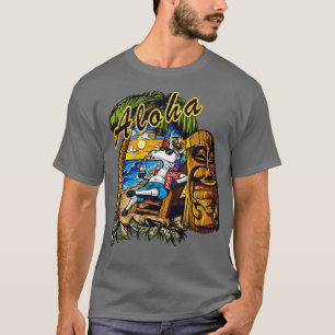 Camiseta Molesto Aloha Hawai Tropical Unicorn Moa Bea