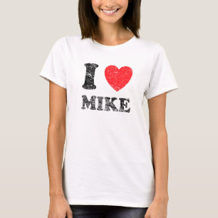 Camiseta Molesto Grunge Worll Style I Love Mike