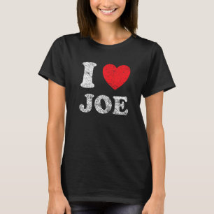 Camiseta Molesto Grunge Worll Style Yo amo a Joe