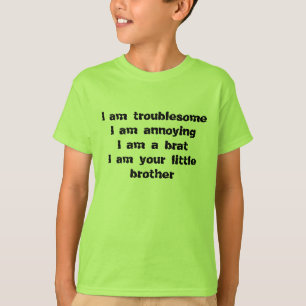 Camiseta molesto, molestando, un palo de golf de un pequeñ