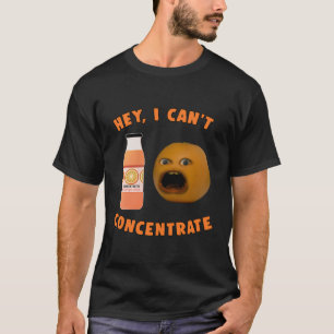 Camiseta Molesto Naranja Hey, No Puedo Concentrarse