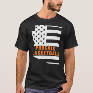 Camiseta Molesto Phoenix Basketball Estados Unidos Bandera