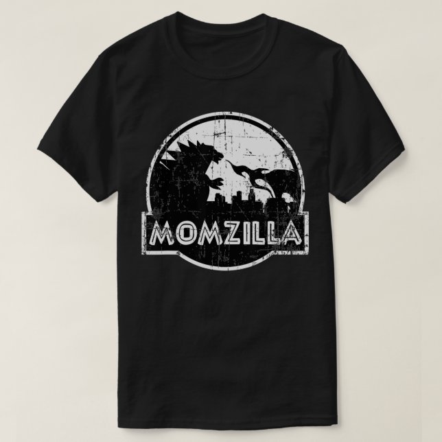 Camiseta Molesto regalo del Día de la Madre Momzilla Nacida (Diseño del anverso)