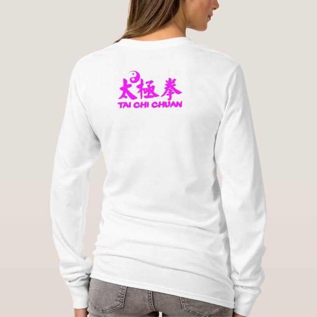 Camiseta Moleton for training Tai Chi Chuan (Reverso)