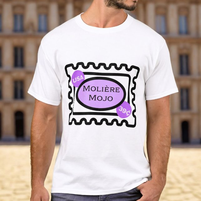 Camiseta Molière Mojo en estampilla estadounidense (Subido por el creador)