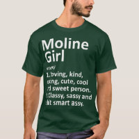 MOLINE GIRL IL ILLINOIS Funny City Home Roots Gift
