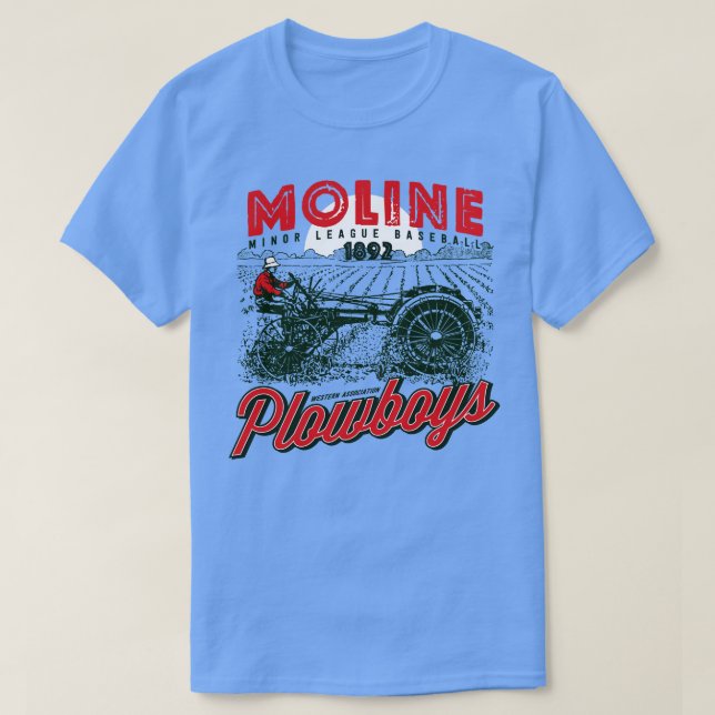 Camiseta Moline Plowboys (Diseño del anverso)