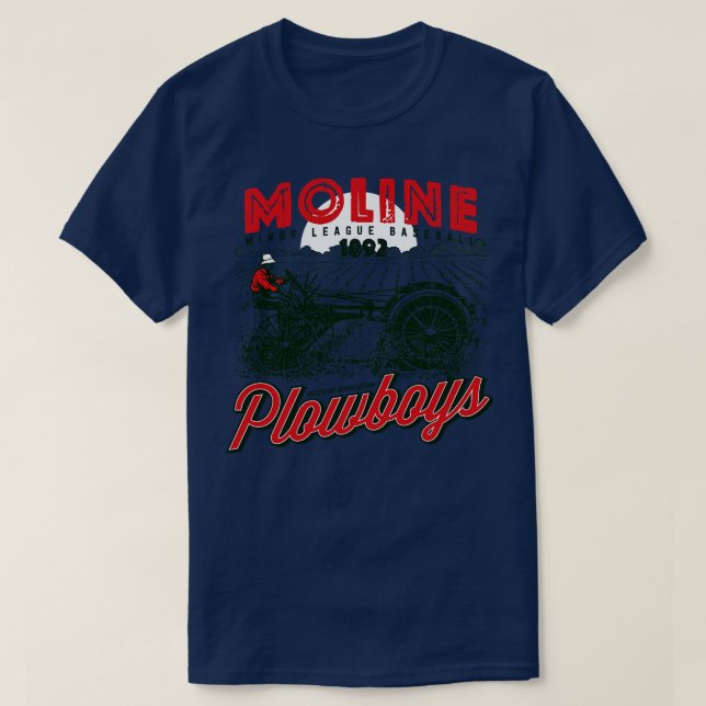 Camiseta Moline Plowboys (Diseño del anverso)