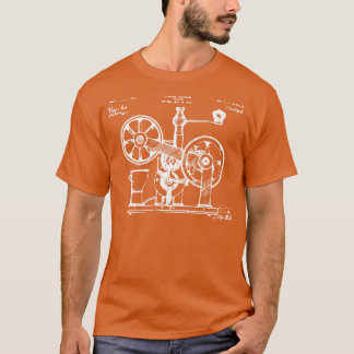 Camiseta molino de café vintage