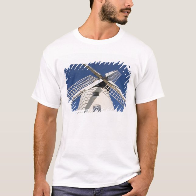 Camiseta Molino de Llynnon, Llandeusant, Anglesey, Gales (R (Anverso)