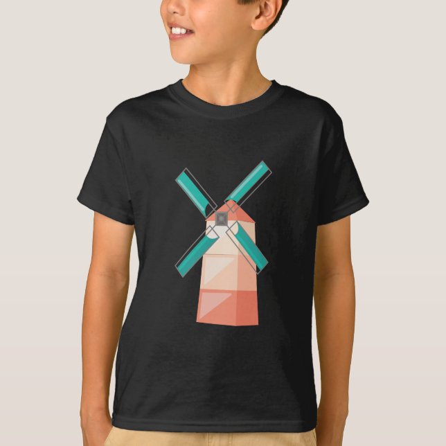 Camiseta Molino de viento (Anverso)