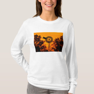 Camiseta Molino de viento al atardecer, Australia