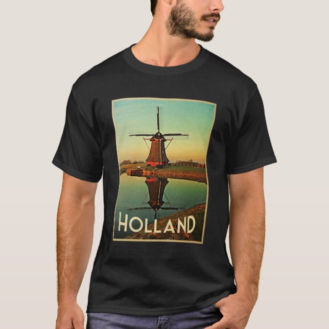 Camiseta Molino de viento Holland (Anverso)