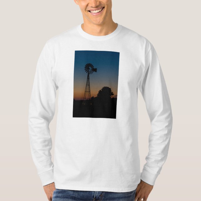 Camiseta Molino de viento Ozark Sunset (Anverso)