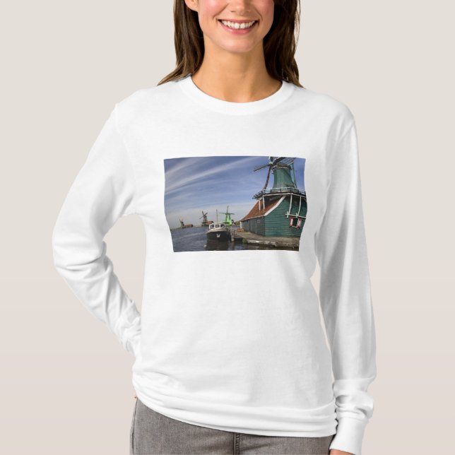 Camiseta Molino de viento, Zaanse Schans, Holanda (Anverso)