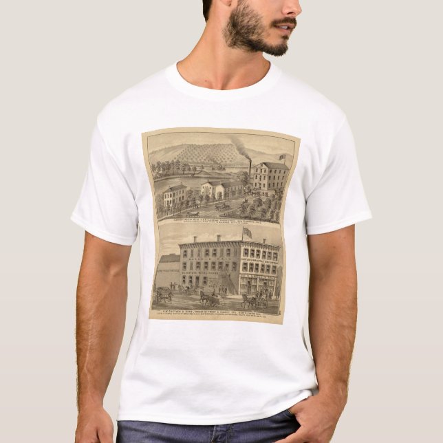 Camiseta Molinos de lana de Clermont (Anverso)