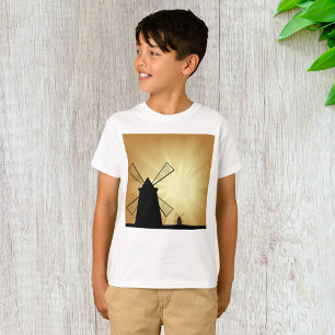 Camiseta Molinos de viento al amanecer