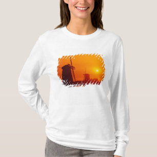 Camiseta Molinos de viento al atardecer, Schermerhorn, País