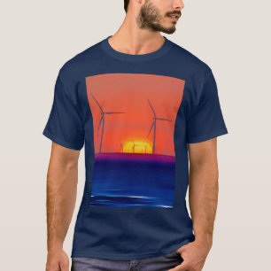 Camiseta Molinos de viento al sol