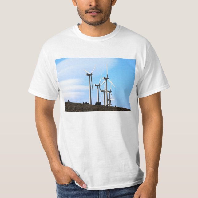 Camiseta Molinos de viento de California (Anverso)
