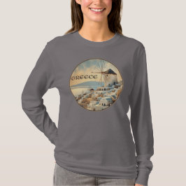 Camiseta Molinos de viento de Mykonos