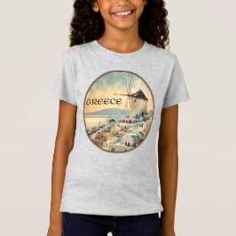 Camiseta Molinos de viento de Mykonos