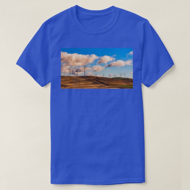 Camiseta Molinos de viento del Palouse (Diseño del anverso)