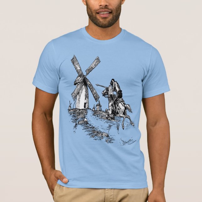 Camiseta Molinos de viento Don Quijote (Anverso)
