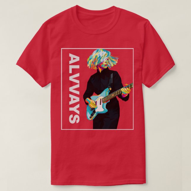 Camiseta Molly Rankin Alvays En Wpap Art Style TShirt (Diseño del anverso)