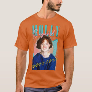 Camiseta Molly Ringwald 80 estilo retro diseño de fans